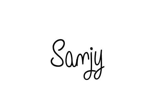 Make a short Sanjy signature style. Manage your documents anywhere anytime using Angelique-Rose-font-FFP. Create and add eSignatures, submit forms, share and send files easily. Sanjy signature style 5 images and pictures png