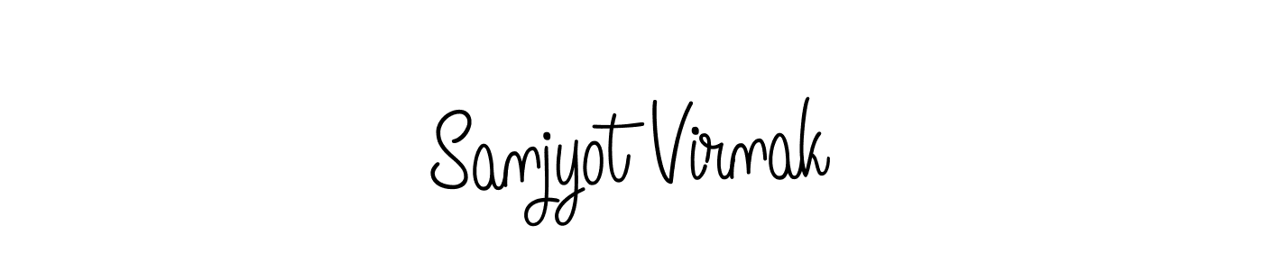 You can use this online signature creator to create a handwritten signature for the name Sanjyot Virnak. This is the best online autograph maker. Sanjyot Virnak signature style 5 images and pictures png