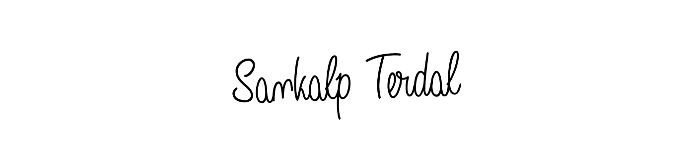 Angelique-Rose-font-FFP is a professional signature style that is perfect for those who want to add a touch of class to their signature. It is also a great choice for those who want to make their signature more unique. Get Sankalp Terdal name to fancy signature for free. Sankalp Terdal signature style 5 images and pictures png
