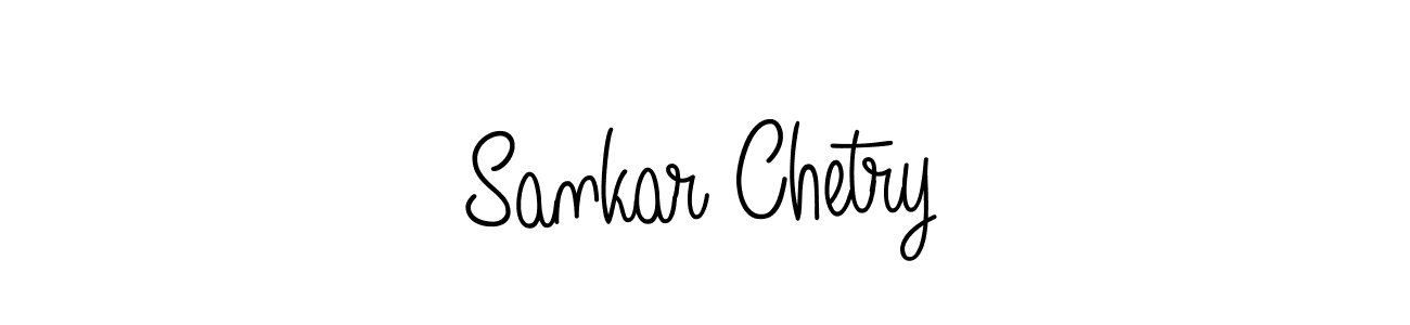 Sankar Chetry stylish signature style. Best Handwritten Sign (Angelique-Rose-font-FFP) for my name. Handwritten Signature Collection Ideas for my name Sankar Chetry. Sankar Chetry signature style 5 images and pictures png