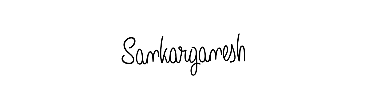 Create a beautiful signature design for name Sankarganesh. With this signature (Angelique-Rose-font-FFP) fonts, you can make a handwritten signature for free. Sankarganesh signature style 5 images and pictures png