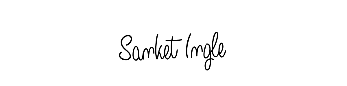 Also we have Sanket Ingle name is the best signature style. Create professional handwritten signature collection using Angelique-Rose-font-FFP autograph style. Sanket Ingle signature style 5 images and pictures png
