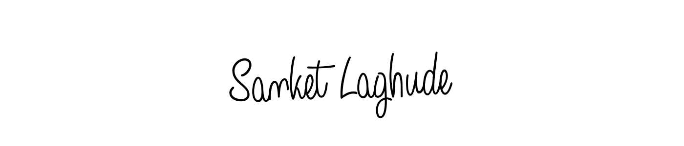 Best and Professional Signature Style for Sanket Laghude. Angelique-Rose-font-FFP Best Signature Style Collection. Sanket Laghude signature style 5 images and pictures png