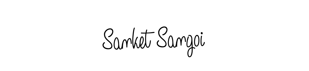 Also You can easily find your signature by using the search form. We will create Sanket Sangoi name handwritten signature images for you free of cost using Angelique-Rose-font-FFP sign style. Sanket Sangoi signature style 5 images and pictures png