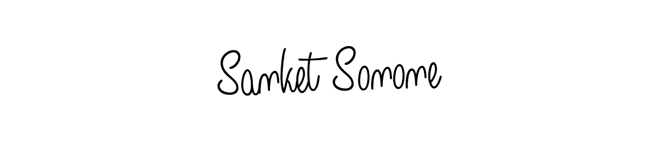 if you are searching for the best signature style for your name Sanket Sonone. so please give up your signature search. here we have designed multiple signature styles  using Angelique-Rose-font-FFP. Sanket Sonone signature style 5 images and pictures png
