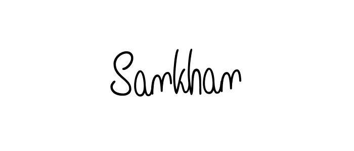 Create a beautiful signature design for name Sankhan. With this signature (Angelique-Rose-font-FFP) fonts, you can make a handwritten signature for free. Sankhan signature style 5 images and pictures png