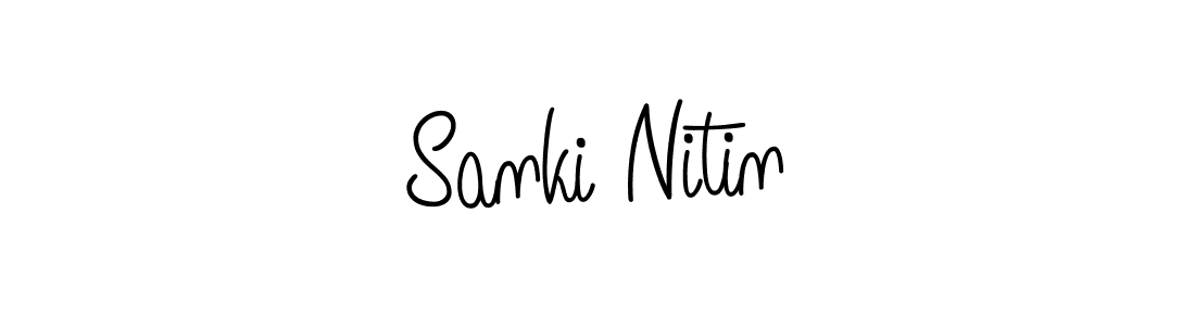 Make a beautiful signature design for name Sanki Nitin. Use this online signature maker to create a handwritten signature for free. Sanki Nitin signature style 5 images and pictures png