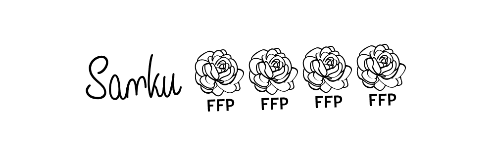 Also You can easily find your signature by using the search form. We will create Sanku 0018 name handwritten signature images for you free of cost using Angelique-Rose-font-FFP sign style. Sanku 0018 signature style 5 images and pictures png