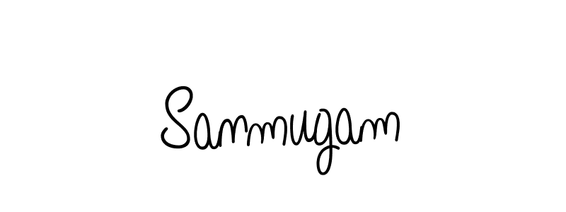 Use a signature maker to create a handwritten signature online. With this signature software, you can design (Angelique-Rose-font-FFP) your own signature for name Sanmugam. Sanmugam signature style 5 images and pictures png