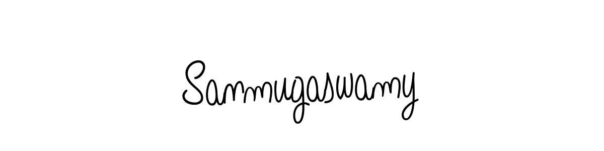 Create a beautiful signature design for name Sanmugaswamy. With this signature (Angelique-Rose-font-FFP) fonts, you can make a handwritten signature for free. Sanmugaswamy signature style 5 images and pictures png