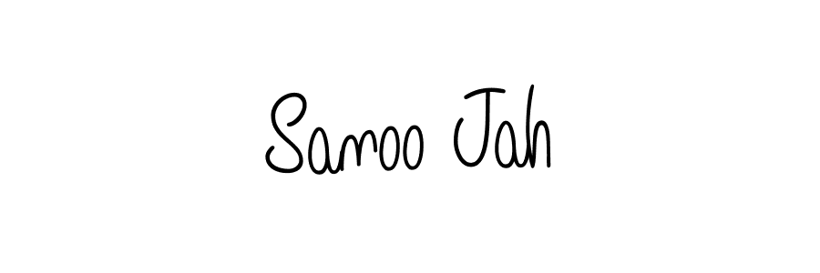 Create a beautiful signature design for name Sanoo Jah. With this signature (Angelique-Rose-font-FFP) fonts, you can make a handwritten signature for free. Sanoo Jah signature style 5 images and pictures png