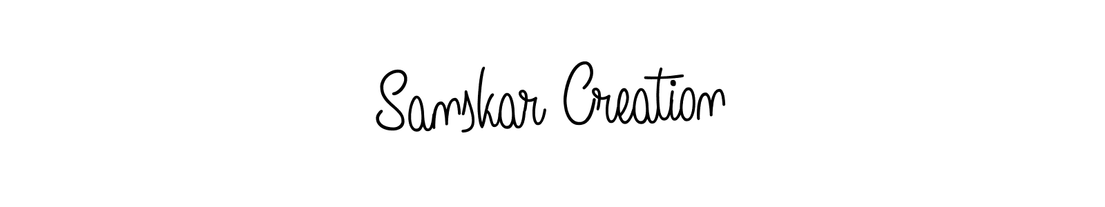 How to Draw Sanskar Creation signature style? Angelique-Rose-font-FFP is a latest design signature styles for name Sanskar Creation. Sanskar Creation signature style 5 images and pictures png