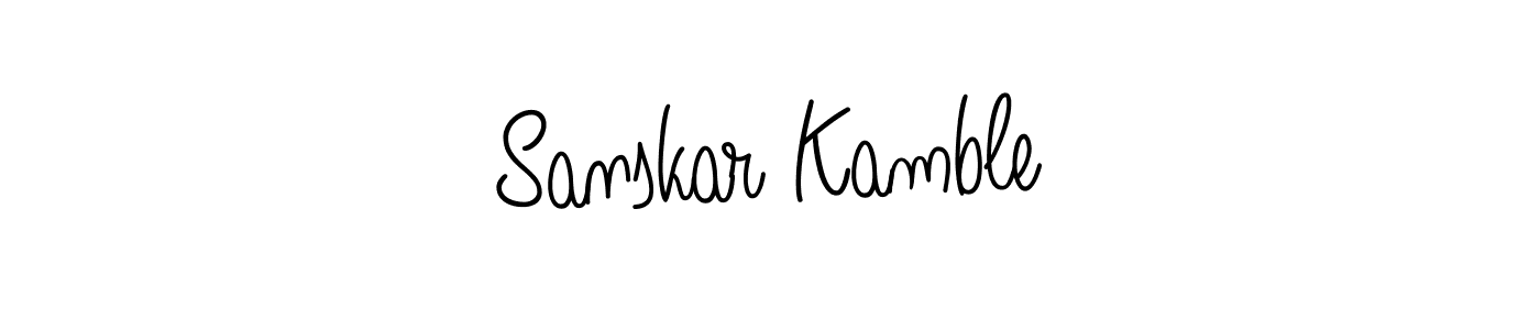 Best and Professional Signature Style for Sanskar Kamble. Angelique-Rose-font-FFP Best Signature Style Collection. Sanskar Kamble signature style 5 images and pictures png