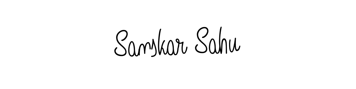 Make a beautiful signature design for name Sanskar Sahu. Use this online signature maker to create a handwritten signature for free. Sanskar Sahu signature style 5 images and pictures png