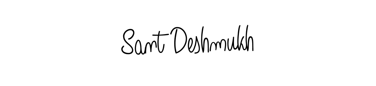 Also You can easily find your signature by using the search form. We will create Sant Deshmukh name handwritten signature images for you free of cost using Angelique-Rose-font-FFP sign style. Sant Deshmukh signature style 5 images and pictures png