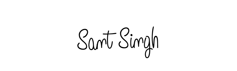 if you are searching for the best signature style for your name Sant Singh. so please give up your signature search. here we have designed multiple signature styles  using Angelique-Rose-font-FFP. Sant Singh signature style 5 images and pictures png