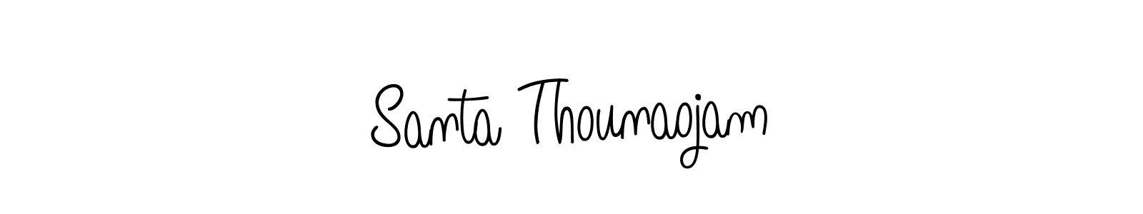 Similarly Angelique-Rose-font-FFP is the best handwritten signature design. Signature creator online .You can use it as an online autograph creator for name Santa Thounaojam. Santa Thounaojam signature style 5 images and pictures png