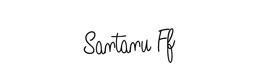 Santanu Ff stylish signature style. Best Handwritten Sign (Angelique-Rose-font-FFP) for my name. Handwritten Signature Collection Ideas for my name Santanu Ff. Santanu Ff signature style 5 images and pictures png