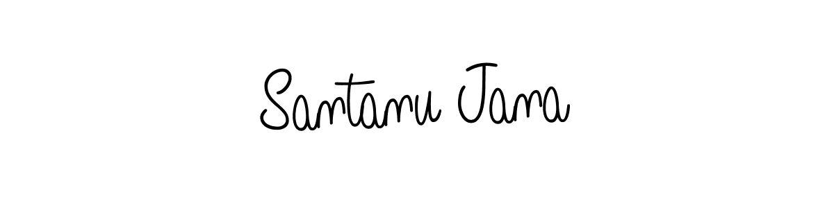 This is the best signature style for the Santanu Jana name. Also you like these signature font (Angelique-Rose-font-FFP). Mix name signature. Santanu Jana signature style 5 images and pictures png