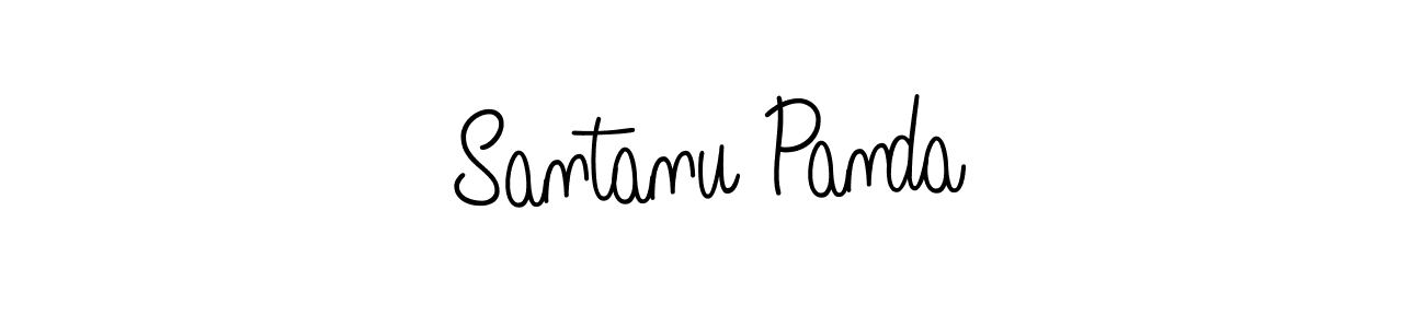 if you are searching for the best signature style for your name Santanu Panda. so please give up your signature search. here we have designed multiple signature styles  using Angelique-Rose-font-FFP. Santanu Panda signature style 5 images and pictures png