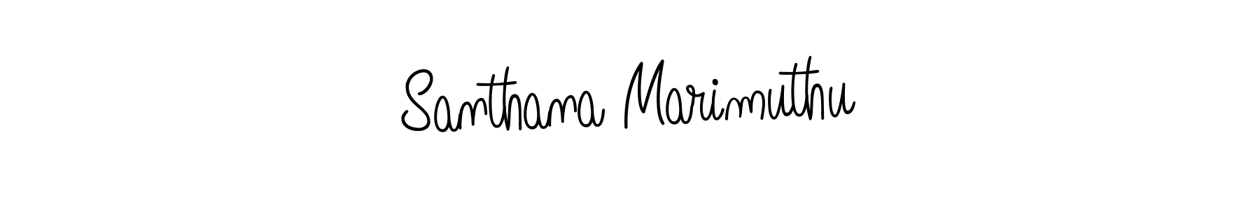 Once you've used our free online signature maker to create your best signature Angelique-Rose-font-FFP style, it's time to enjoy all of the benefits that Santhana Marimuthu name signing documents. Santhana Marimuthu signature style 5 images and pictures png