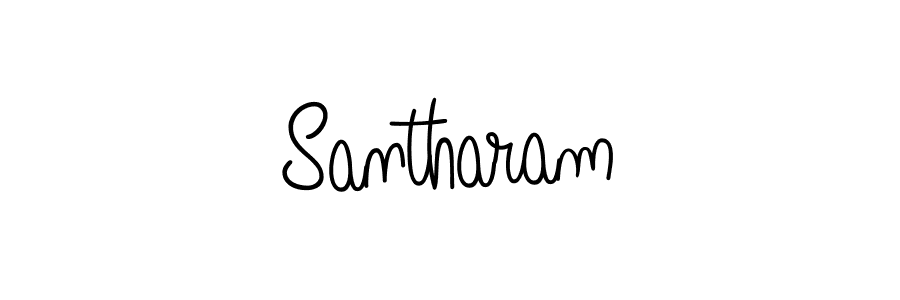 How to make Santharam signature? Angelique-Rose-font-FFP is a professional autograph style. Create handwritten signature for Santharam name. Santharam signature style 5 images and pictures png