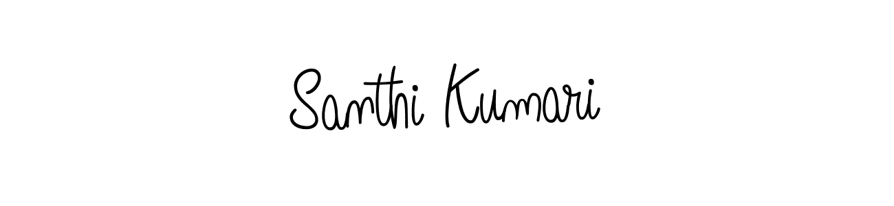 Make a short Santhi Kumari signature style. Manage your documents anywhere anytime using Angelique-Rose-font-FFP. Create and add eSignatures, submit forms, share and send files easily. Santhi Kumari signature style 5 images and pictures png