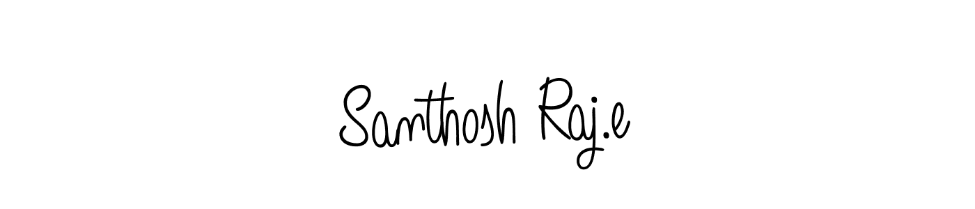 Here are the top 10 professional signature styles for the name Santhosh Raj.e. These are the best autograph styles you can use for your name. Santhosh Raj.e signature style 5 images and pictures png