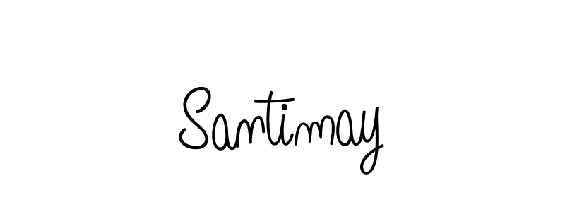 Best and Professional Signature Style for Santimay. Angelique-Rose-font-FFP Best Signature Style Collection. Santimay signature style 5 images and pictures png