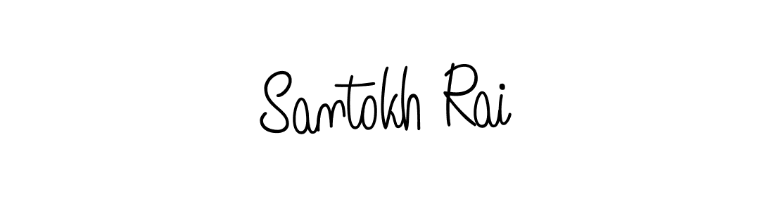 How to make Santokh Rai signature? Angelique-Rose-font-FFP is a professional autograph style. Create handwritten signature for Santokh Rai name. Santokh Rai signature style 5 images and pictures png
