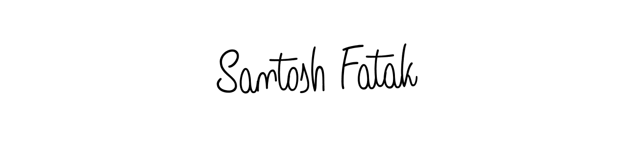 Here are the top 10 professional signature styles for the name Santosh Fatak. These are the best autograph styles you can use for your name. Santosh Fatak signature style 5 images and pictures png