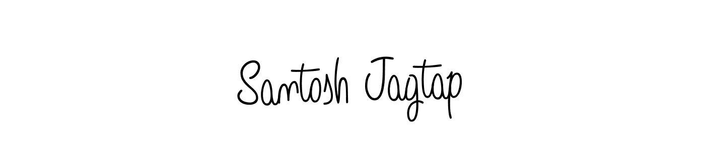 Here are the top 10 professional signature styles for the name Santosh Jagtap. These are the best autograph styles you can use for your name. Santosh Jagtap signature style 5 images and pictures png