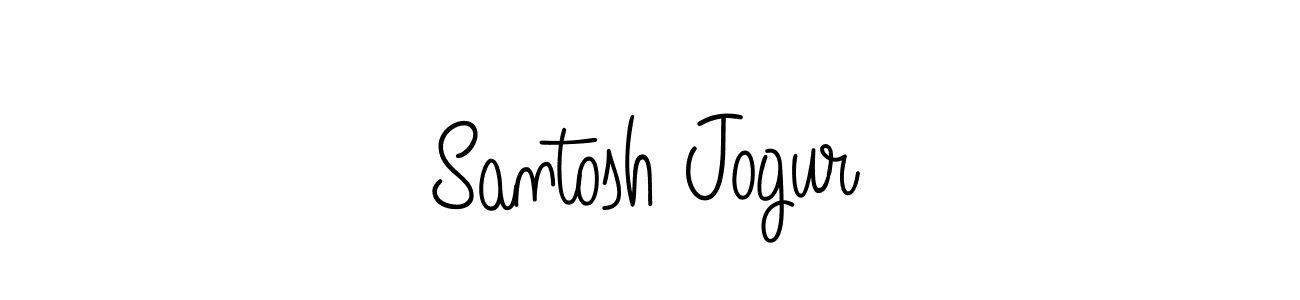 It looks lik you need a new signature style for name Santosh Jogur. Design unique handwritten (Angelique-Rose-font-FFP) signature with our free signature maker in just a few clicks. Santosh Jogur signature style 5 images and pictures png