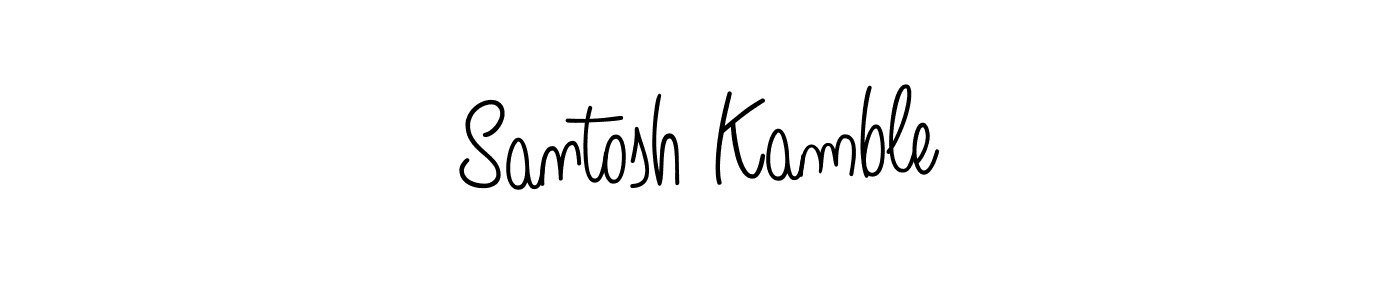 Also You can easily find your signature by using the search form. We will create Santosh Kamble name handwritten signature images for you free of cost using Angelique-Rose-font-FFP sign style. Santosh Kamble signature style 5 images and pictures png