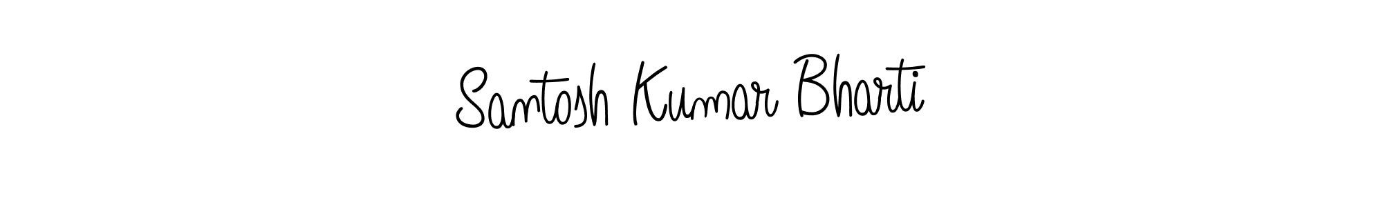 Here are the top 10 professional signature styles for the name Santosh Kumar Bharti. These are the best autograph styles you can use for your name. Santosh Kumar Bharti signature style 5 images and pictures png