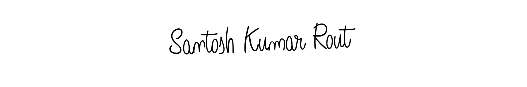 It looks lik you need a new signature style for name Santosh Kumar Rout. Design unique handwritten (Angelique-Rose-font-FFP) signature with our free signature maker in just a few clicks. Santosh Kumar Rout signature style 5 images and pictures png