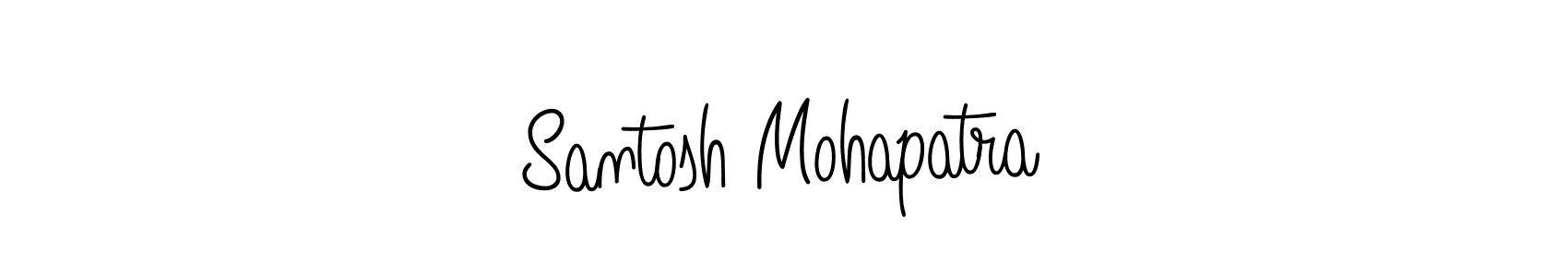 Make a beautiful signature design for name Santosh Mohapatra. Use this online signature maker to create a handwritten signature for free. Santosh Mohapatra signature style 5 images and pictures png