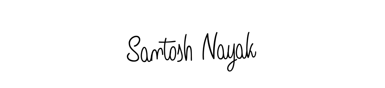 Check out images of Autograph of Santosh Nayak name. Actor Santosh Nayak Signature Style. Angelique-Rose-font-FFP is a professional sign style online. Santosh Nayak signature style 5 images and pictures png