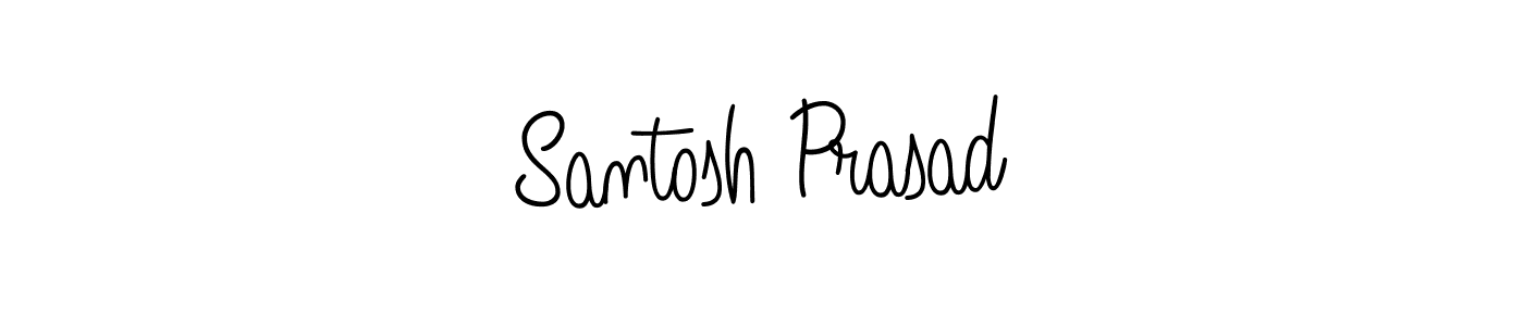 Once you've used our free online signature maker to create your best signature Angelique-Rose-font-FFP style, it's time to enjoy all of the benefits that Santosh Prasad name signing documents. Santosh Prasad signature style 5 images and pictures png