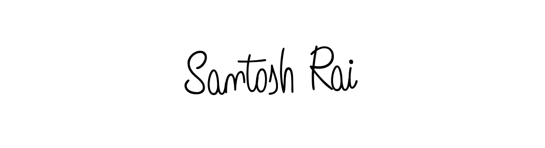 Check out images of Autograph of Santosh Rai name. Actor Santosh Rai Signature Style. Angelique-Rose-font-FFP is a professional sign style online. Santosh Rai signature style 5 images and pictures png