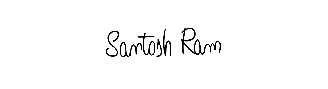 Make a beautiful signature design for name Santosh Ram. Use this online signature maker to create a handwritten signature for free. Santosh Ram signature style 5 images and pictures png