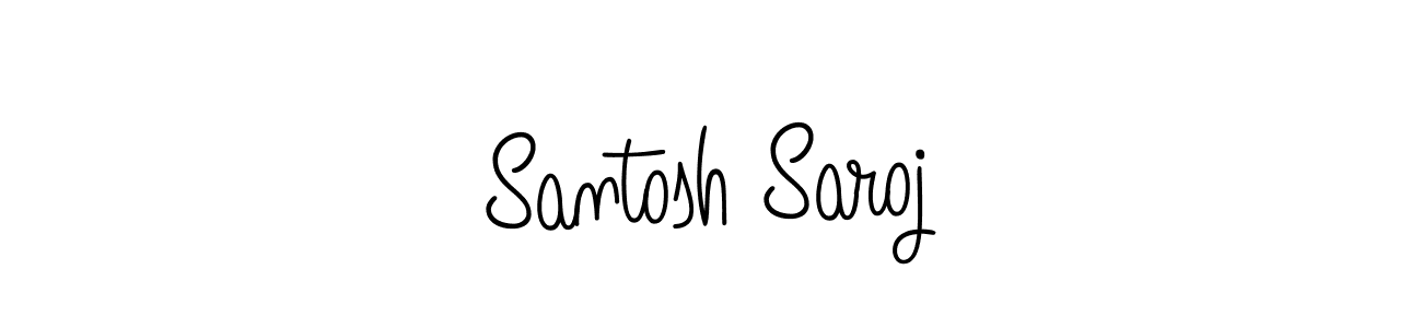 Similarly Angelique-Rose-font-FFP is the best handwritten signature design. Signature creator online .You can use it as an online autograph creator for name Santosh Saroj. Santosh Saroj signature style 5 images and pictures png