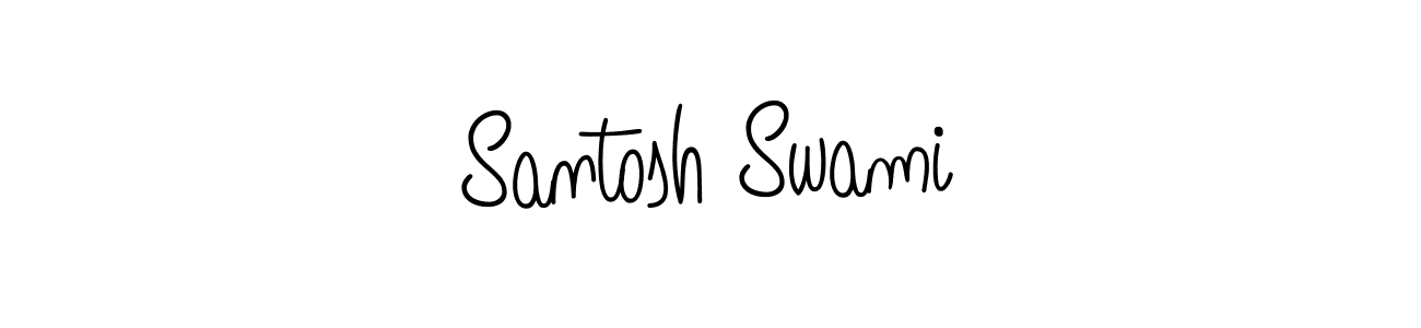 How to make Santosh Swami signature? Angelique-Rose-font-FFP is a professional autograph style. Create handwritten signature for Santosh Swami name. Santosh Swami signature style 5 images and pictures png