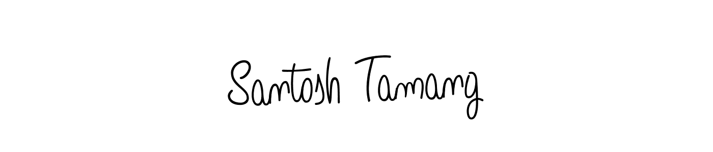 Also You can easily find your signature by using the search form. We will create Santosh Tamang name handwritten signature images for you free of cost using Angelique-Rose-font-FFP sign style. Santosh Tamang signature style 5 images and pictures png