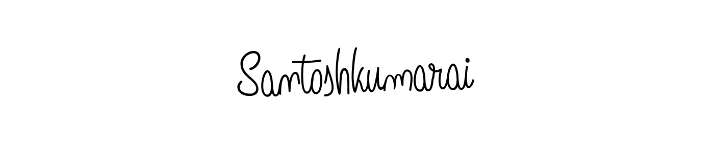 How to Draw Santoshkumarai signature style? Angelique-Rose-font-FFP is a latest design signature styles for name Santoshkumarai. Santoshkumarai signature style 5 images and pictures png