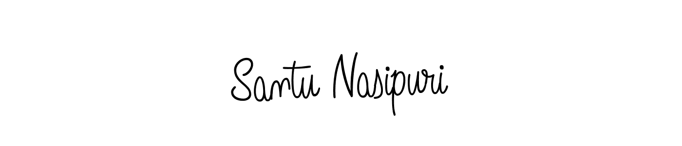 Make a short Santu Nasipuri signature style. Manage your documents anywhere anytime using Angelique-Rose-font-FFP. Create and add eSignatures, submit forms, share and send files easily. Santu Nasipuri signature style 5 images and pictures png