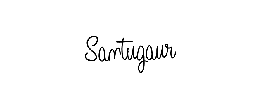 Santugaur stylish signature style. Best Handwritten Sign (Angelique-Rose-font-FFP) for my name. Handwritten Signature Collection Ideas for my name Santugaur. Santugaur signature style 5 images and pictures png