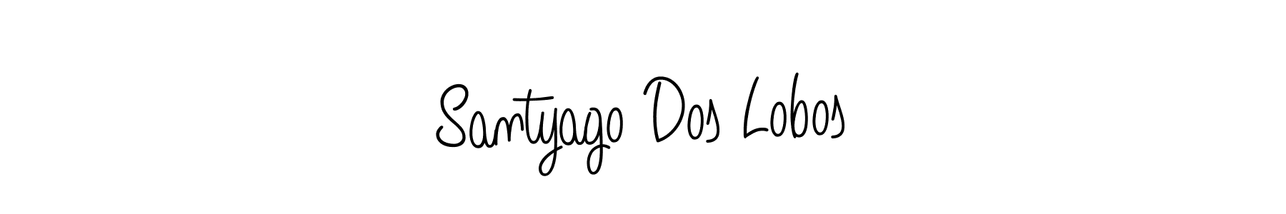 Angelique-Rose-font-FFP is a professional signature style that is perfect for those who want to add a touch of class to their signature. It is also a great choice for those who want to make their signature more unique. Get Santyago Dos Lobos name to fancy signature for free. Santyago Dos Lobos signature style 5 images and pictures png