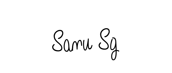 Best and Professional Signature Style for Sanu Sg. Angelique-Rose-font-FFP Best Signature Style Collection. Sanu Sg signature style 5 images and pictures png