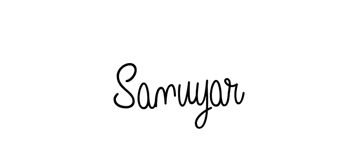 Make a short Sanuyar signature style. Manage your documents anywhere anytime using Angelique-Rose-font-FFP. Create and add eSignatures, submit forms, share and send files easily. Sanuyar signature style 5 images and pictures png